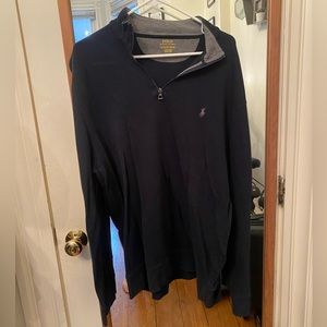 Polo by Ralph Lauren Quarter Zip Size XL Color Navy